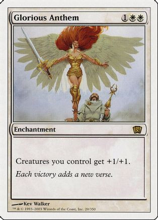 Glorious Anthem (8ED-020) - 8th Edition Foil、Wizards of the Coast、kayou
