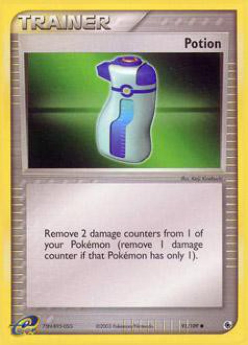 Pokemon EX Ruby & Sapphire Common Potion #91 Lightly Played、ToyWiz、kayou