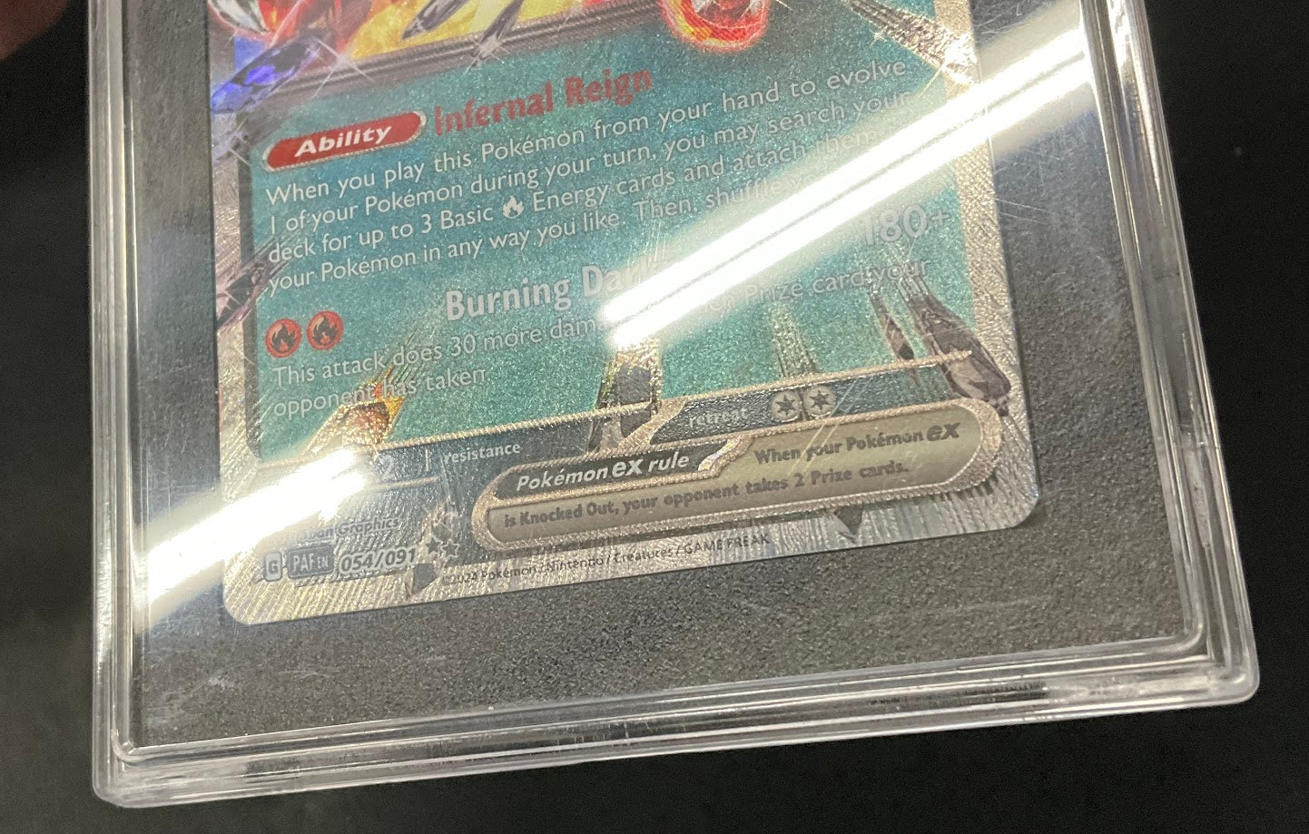 Charizard ex Pokemon Paldean Fates Double Rare #054 SGC 10、Collector Store LLC Gaming、kayou