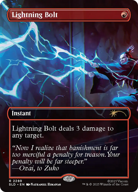 Lightning Bolt (Foil) (Secret Lair - Avatar: The Last Airbender: Everything Changed) | Secret Lair Drops、Magic: The Gathering、kayou