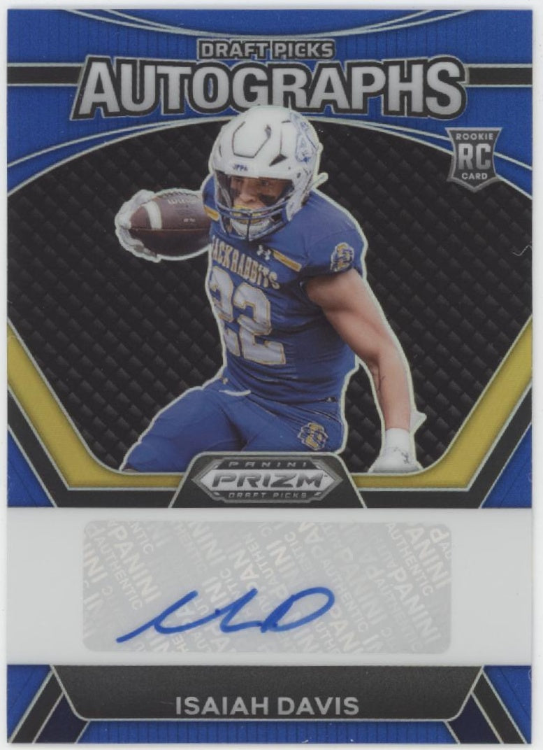 Isaiah Davis 2024 Panini Prizm Draft Picks Blue Prizm RC Auto 115/149 #DPA-IDS、Collector Store LLC、kayou