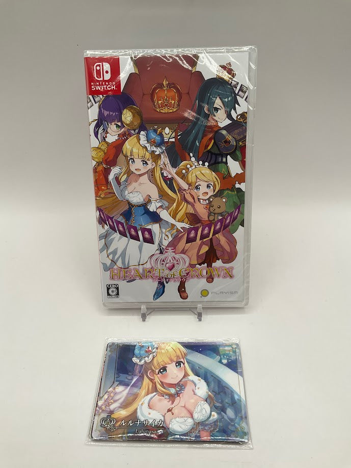 Heart Of Crown JP Nintendo Switch Sealed、Collector Store LLC - VG、kayou