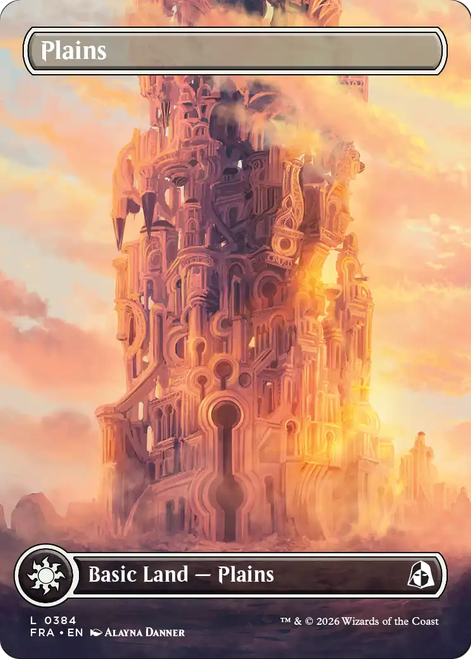 Plains (#384) (Borderless Art) | Reality Fracture、Magic: The Gathering、kayou