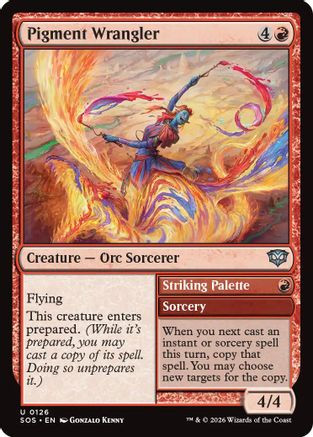 Pigment Wrangler (SOS-126) - Secrets of Strixhaven、Wizards of the Coast、kayou