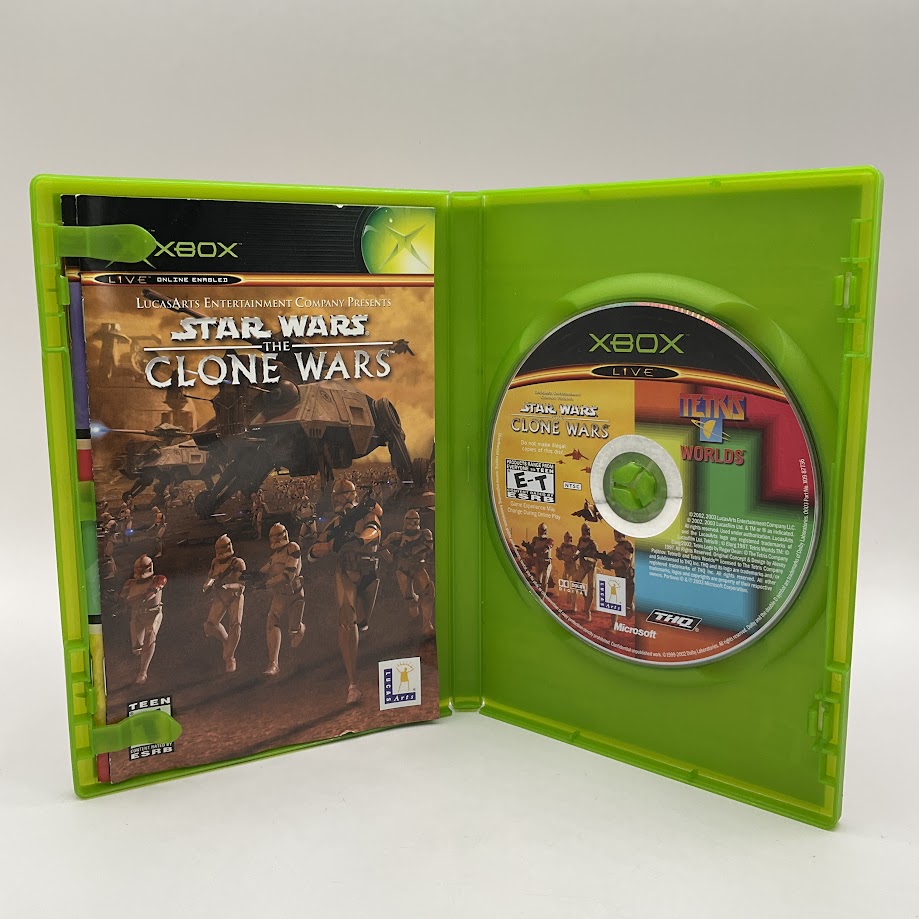 Star Wars Clone Wars Tetris Worlds Combo Pack Xbox Used #1、Collector Store LLC - VG、kayou