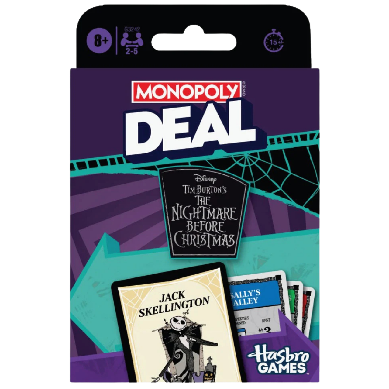Monopoly Deal: Disney Tim Burton’s The Nightmare Before Christmas、Hasbro、kayou