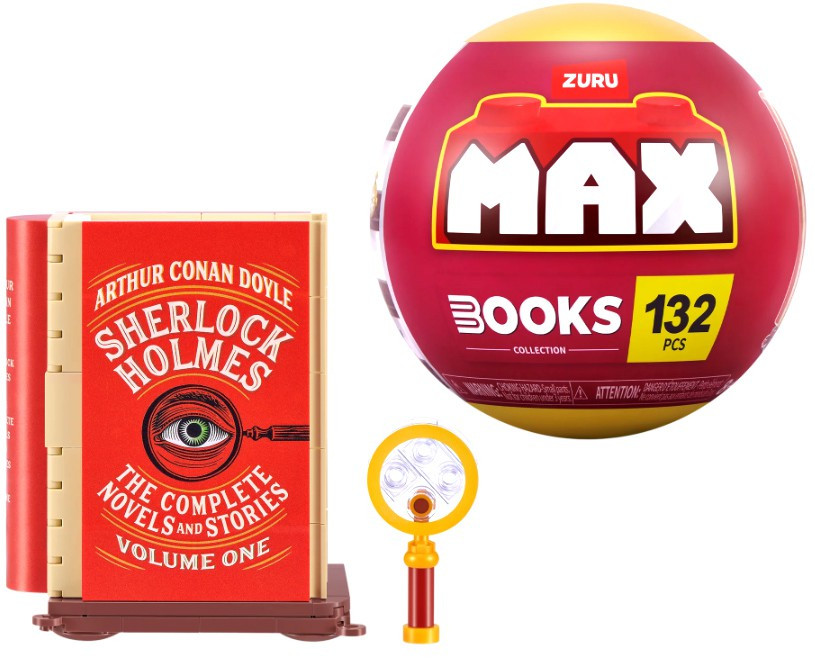 MAX Brick Construction Books Sherlock Holmes Set 132 Pieces、ToyWiz、kayou