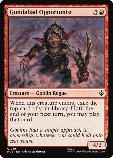 Gundabad Opportunist (Foil) | The Hobbit、Magic: The Gathering、kayou