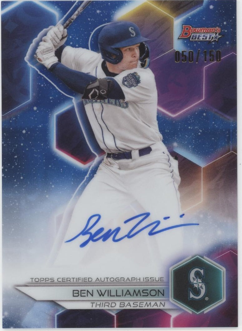 Ben Williamson 2023 Bowman's Best Blue Refractor Auto 050/150 #B23-BW、Collector Store LLC、kayou