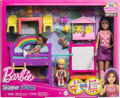 Barbie Family & Friends Skipper Babysitters Inc Ultimate Daycare Doll Playset、ToyWiz、kayou