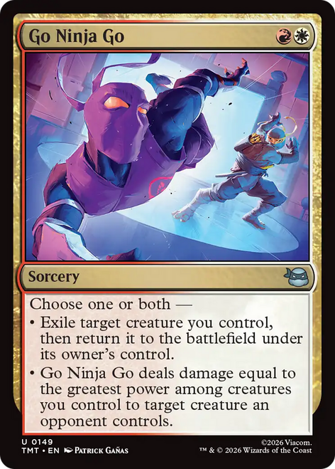 Go Ninja Go (Foil) | Teenage Mutant Ninja Turtles、Magic: The Gathering、kayou