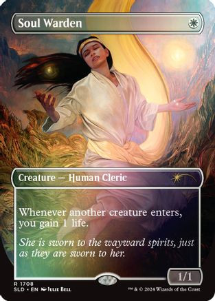 Soul Warden (Rainbow Foil) (SLD-1708) - Secret Lair Drop Series Foil、Wizards of the Coast、kayou