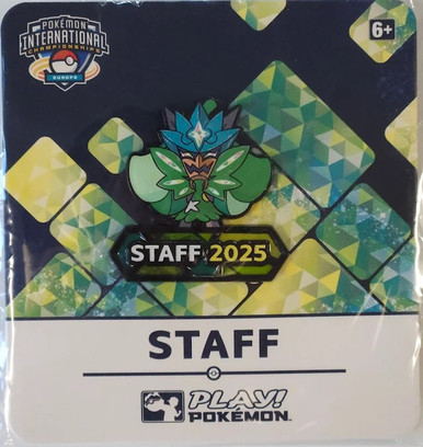 EUIC STAFF 2025 Teal Mask Ogerpon Pin Badge、Pokemon、kayou