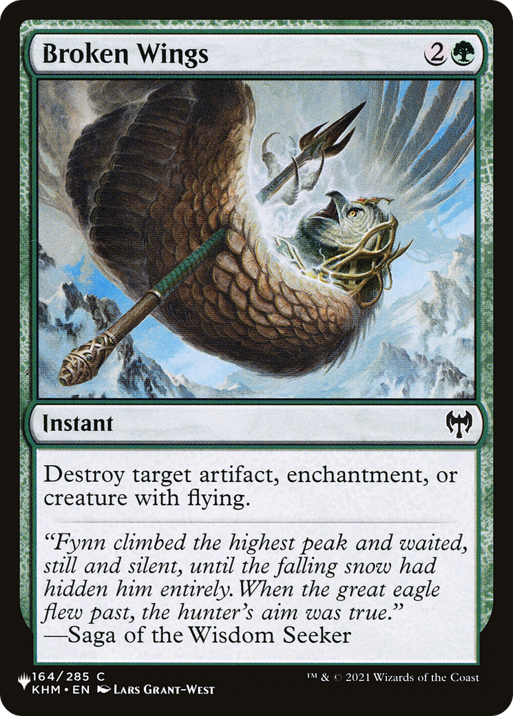 Broken Wings (LIST-164/285) - The List、Wizards of the Coast、kayou