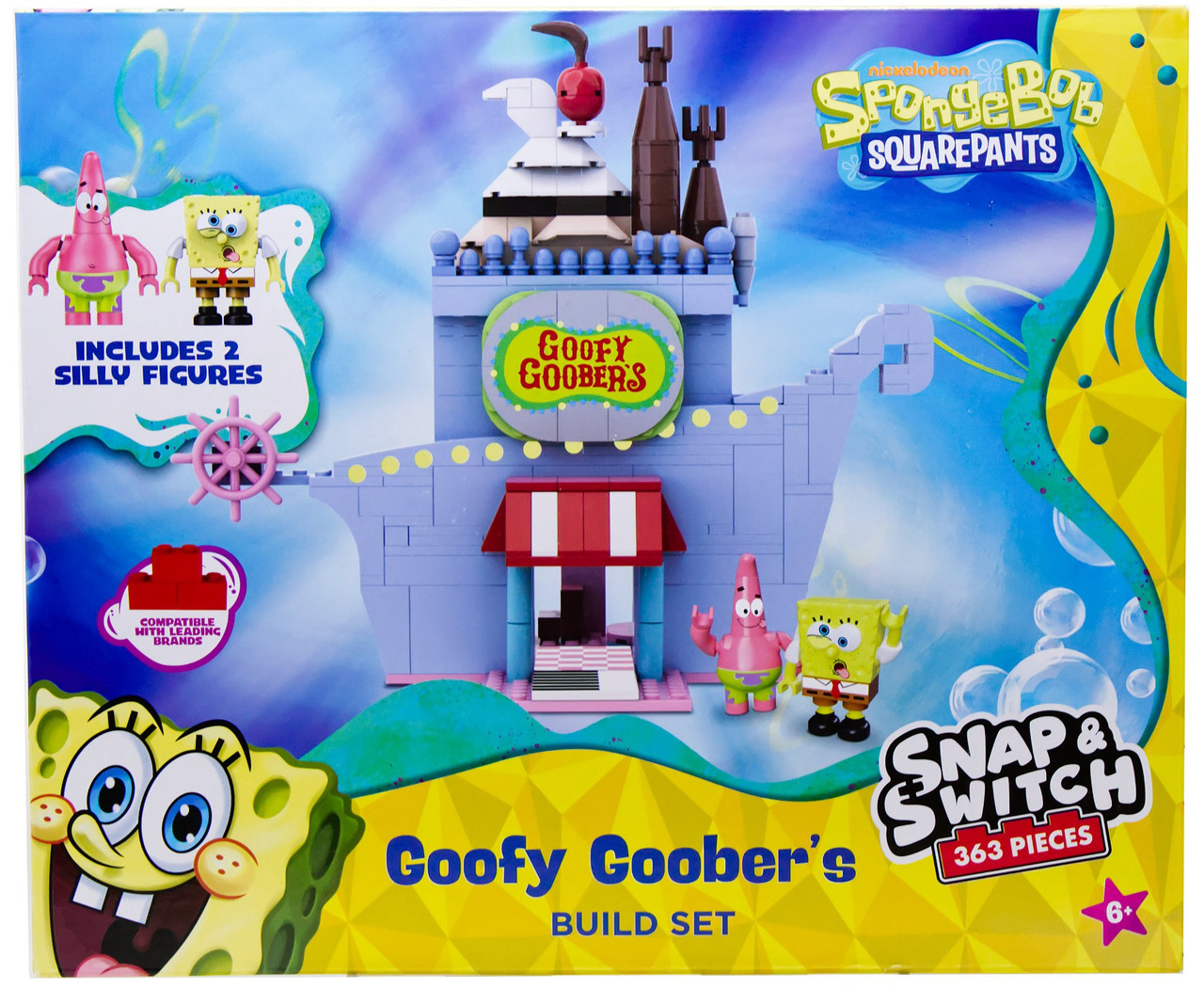Spongebob Squarepants Snap & Switch Goofy Goober's Construction Set、ToyWiz、kayou