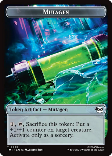 Teenage Mutant Ninja Turtles - Mutagen Token (Foil) | Teenage Mutant Ninja Turtles、Magic: The Gathering、kayou