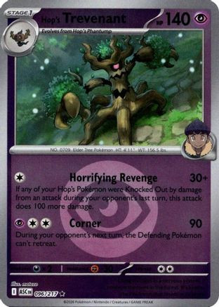 Hop's Trevenant - 096/217 (Energy Symbol Pattern) 96 - ME Ascended Heroes Reverse Holofoil、The Pokémon Company、kayou