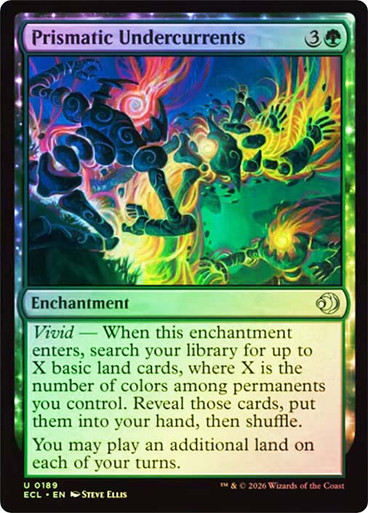 Prismatic Undercurrents SGL-MTG-ECL-189-ENF、Magic: The Gathering、kayou