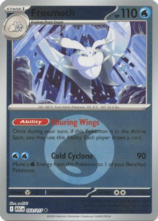 Frosmoth (Energy Symbol Pattern) 53 - ME Ascended Heroes Reverse Holofoil、The Pokémon Company、kayou