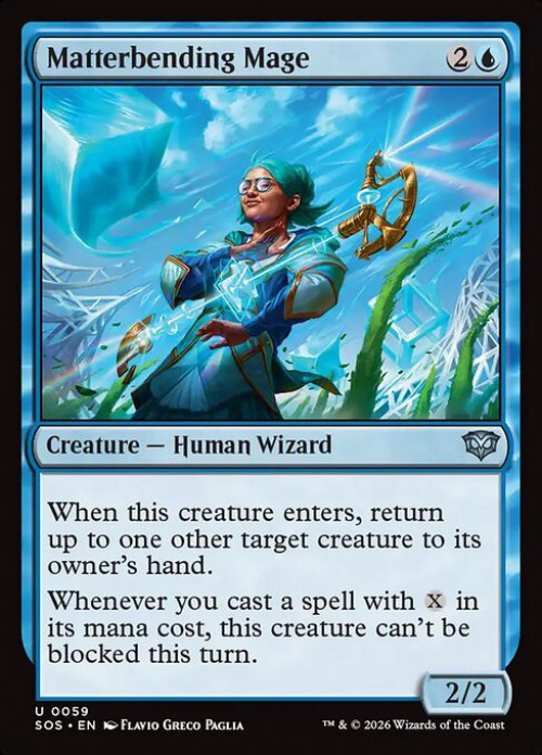 MtG Secrets of Strixhaven Uncommon Matterbending Mage #59、ToyWiz、kayou