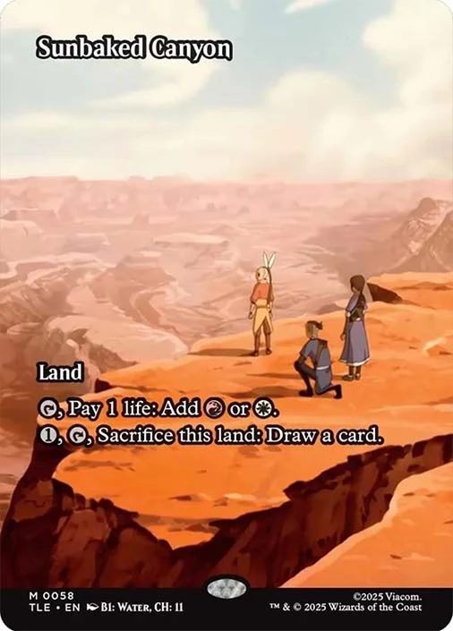 Sunbaked Canyon、Magic: The Gathering、kayou