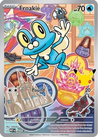 Froakie - 060 60 - First Partner Collection 2026 Holofoil、The Pokémon Company、kayou