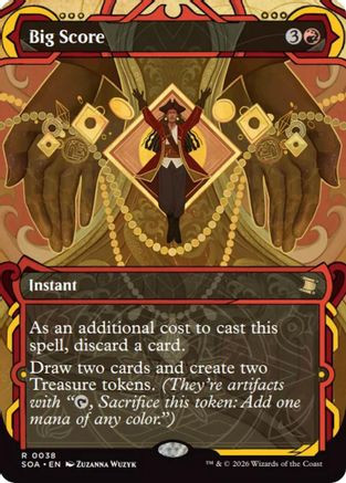 Big Score (SOA-038) - Secrets of Strixhaven: Mystical Archive、Wizards of the Coast、kayou