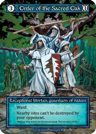 Order of the Sacred Oak (Foil) - Gothic Foil、Gothic、kayou
