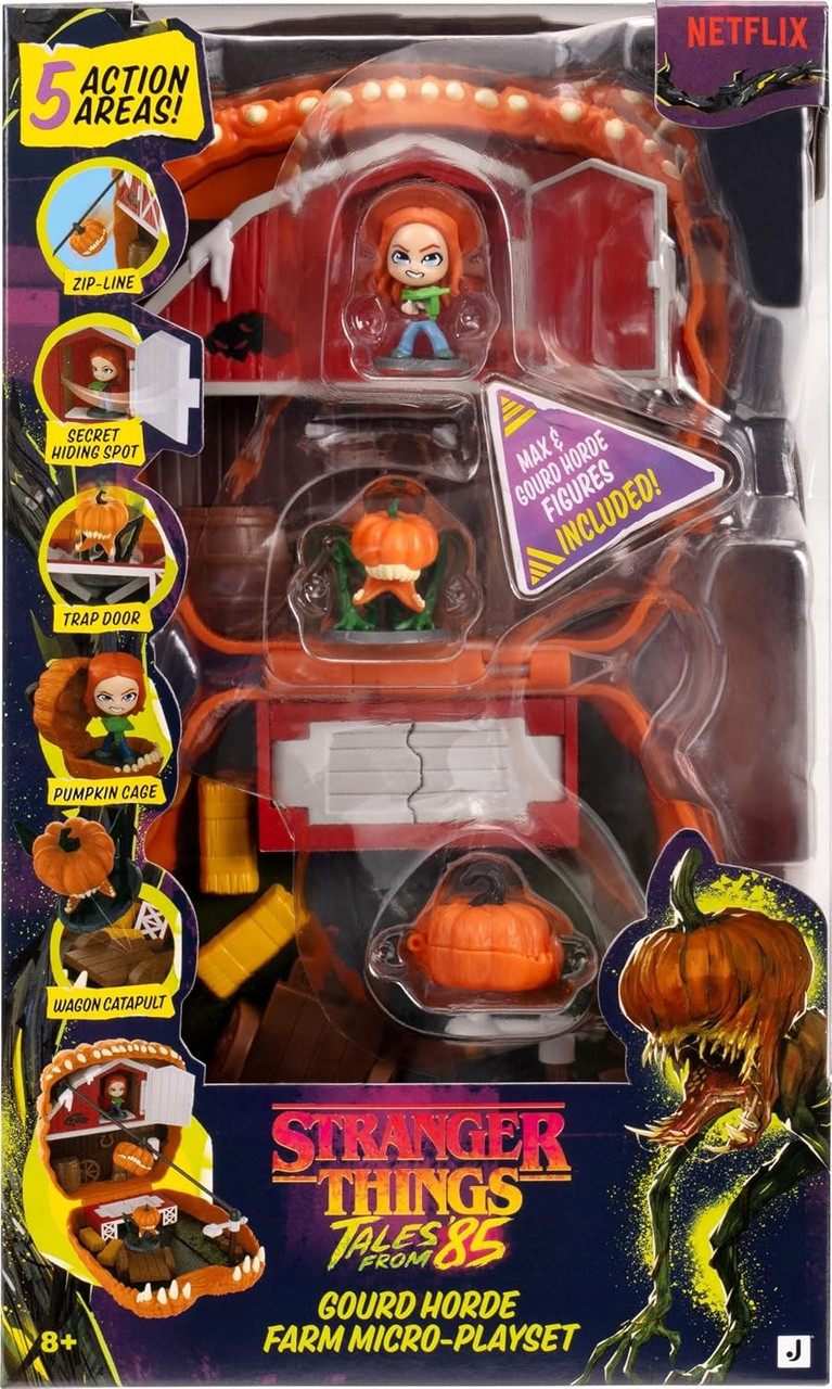 Stranger Things Tales from '85 Gourd Horde Farm 1-Inch Micro Playset、ToyWiz、kayou
