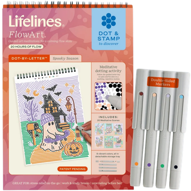 Lifelines FlowArt: Dot-By-Letter - Spooky Season、Lifelines、kayou