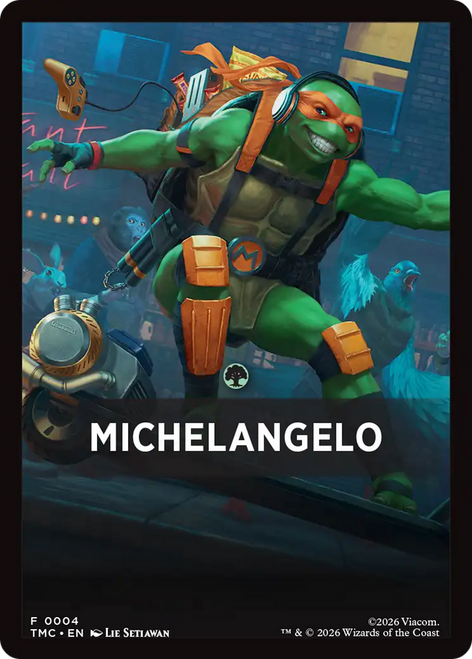 Teenage Mutant Ninja Turtles - Michelangelo (Front Summary Card) | Teenage Mutant Ninja Turtles Eternal、Magic: The Gathering、kayou
