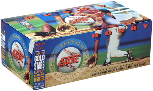MLB Score 1994 Series 1 Baseball Trading Card HOBBY Box 36 Packs、ToyWiz、kayou