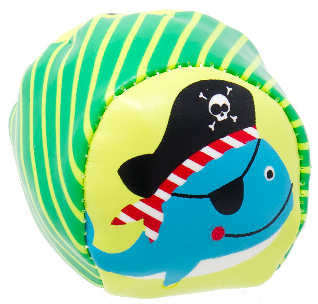 Hacky Sack Footbag Eye Patch Whale 2-Inch Kickball、ToyWiz、kayou