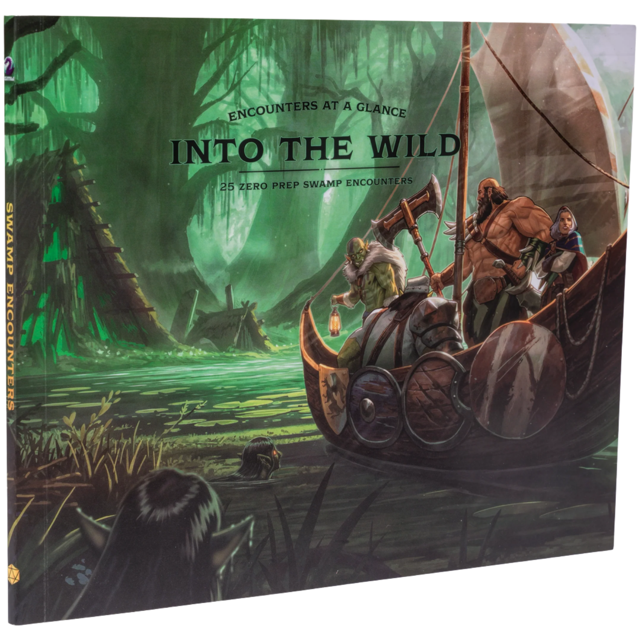 Encounters at a Glance: Into the Wild - Swamp Encounters (Scratch & Fold Edition) (PREORDER)、Worlds at a Glance、kayou