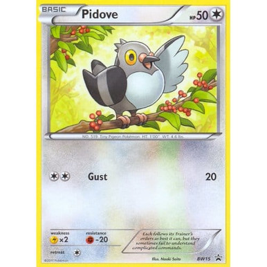Black & White Promo BW15 Pidove、Pokemon、kayou