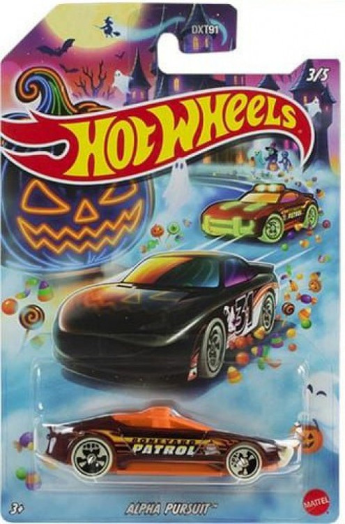 Hot Wheels 2026 Halloween Alpha Pursuit Die Cast Car、ToyWiz、kayou
