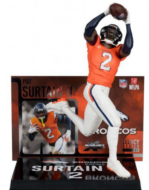 McFarlane Toys NFL Denver Broncos Patrick Surtain II Posed Figure、ToyWiz、kayou