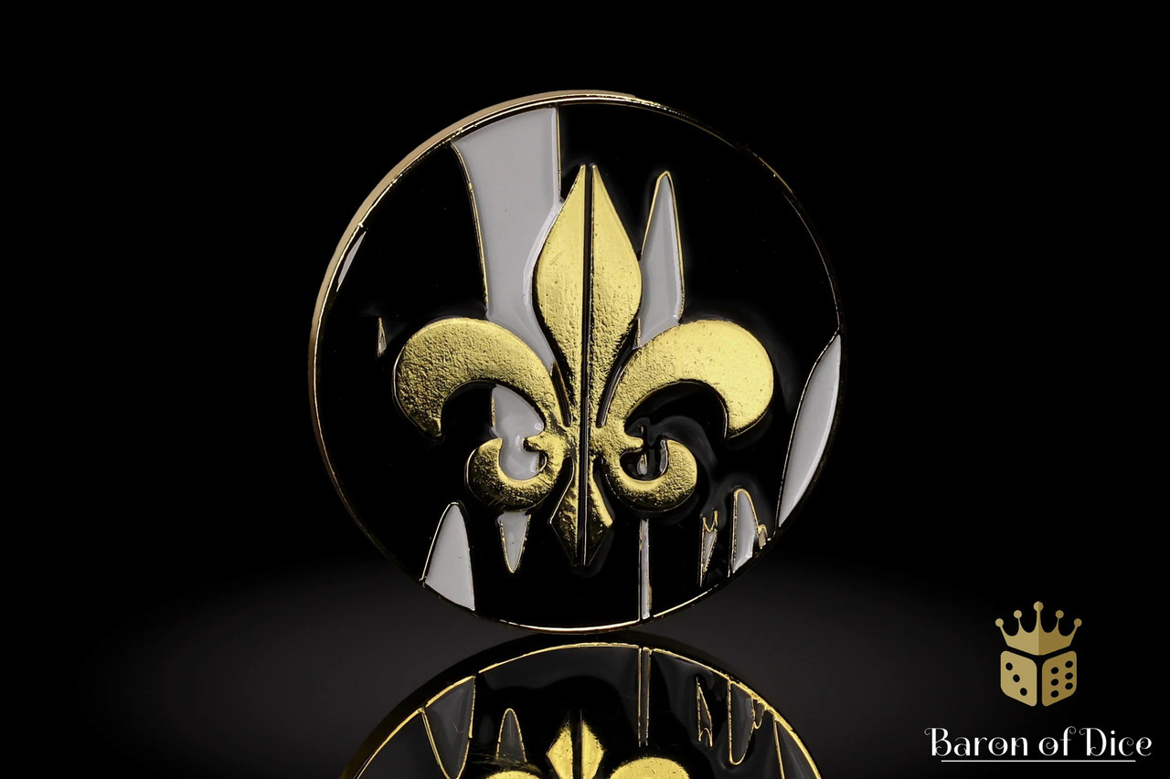 Baron Of Dice Objective Marker - Fleur de Lis Heritage 40mm、ToyWiz、kayou