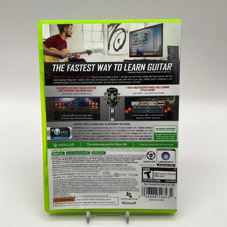 Rocksmith 2014 Xbox 360 Used、Collector Store LLC - VG、kayou