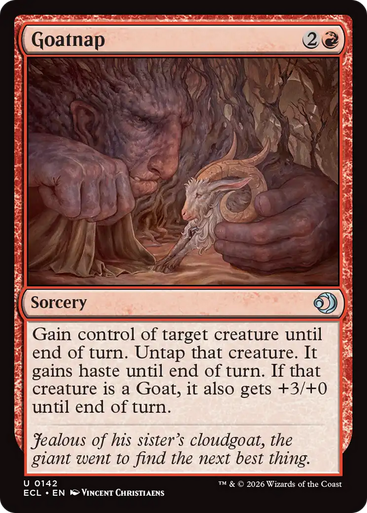 Goatnap (Foil) | Lorwyn Eclipsed、Magic: The Gathering、kayou