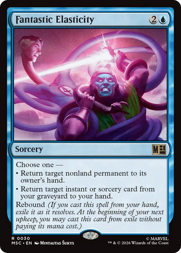 Fantastic Elasticity (Surge Foil) | Marvel Super Heroes Commander、Magic: The Gathering、kayou