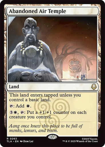 Abandoned Air Temple (TLA-263)、Magic: The Gathering、kayou