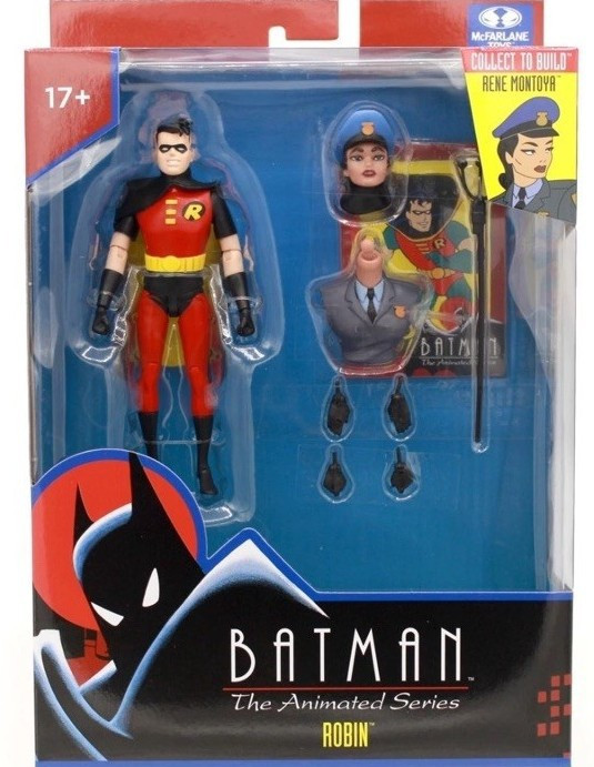 McFarlane Toys DC Multiverse Build Rene Montoya Series Robin Action Figure Batman: The Animated Series、ToyWiz、kayou
