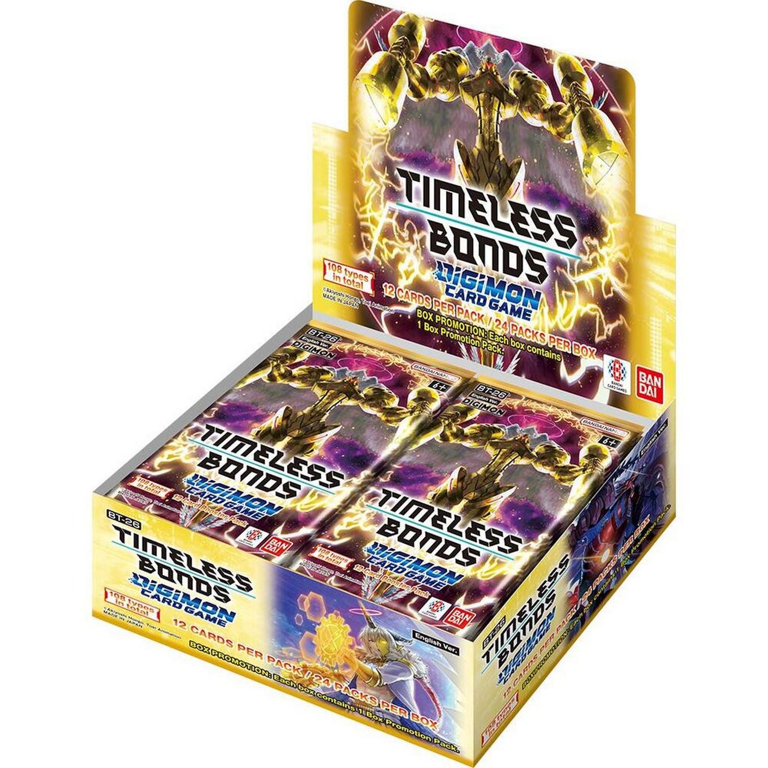 Digimon TCG: Timeless Bonds Booster Box (BT-26)、Bandai、kayou