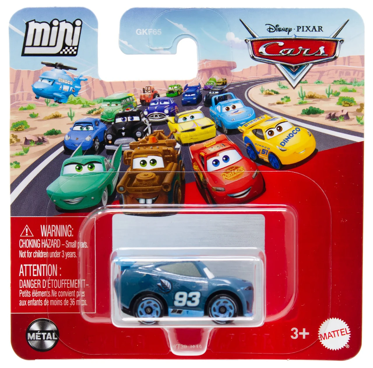 Disney Cars Metal Mini Racers Nick Shift Diecast Car、ToyWiz、kayou