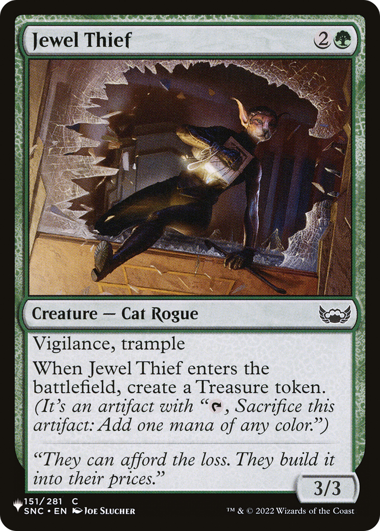 Jewel Thief (LIST-151/281) - The List、Wizards of the Coast、kayou