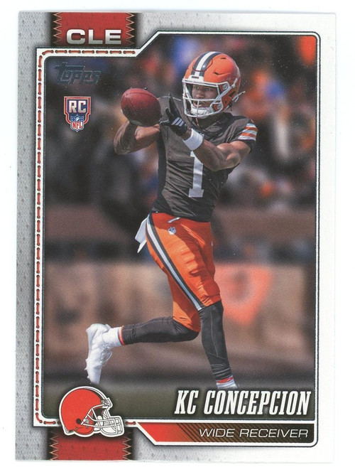 NFL 2026 Topps Flagship Football KC Concepcion #323 Rookie、ToyWiz、kayou