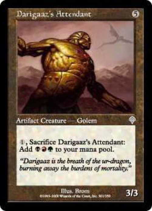 MtG Invasion Uncommon Darigaaz's Attendant #301、ToyWiz、kayou