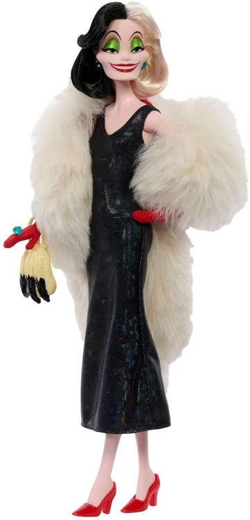Disney Collector 101 Dalmatians Villains Cruella DeVil 12-Inch Doll、ToyWiz、kayou
