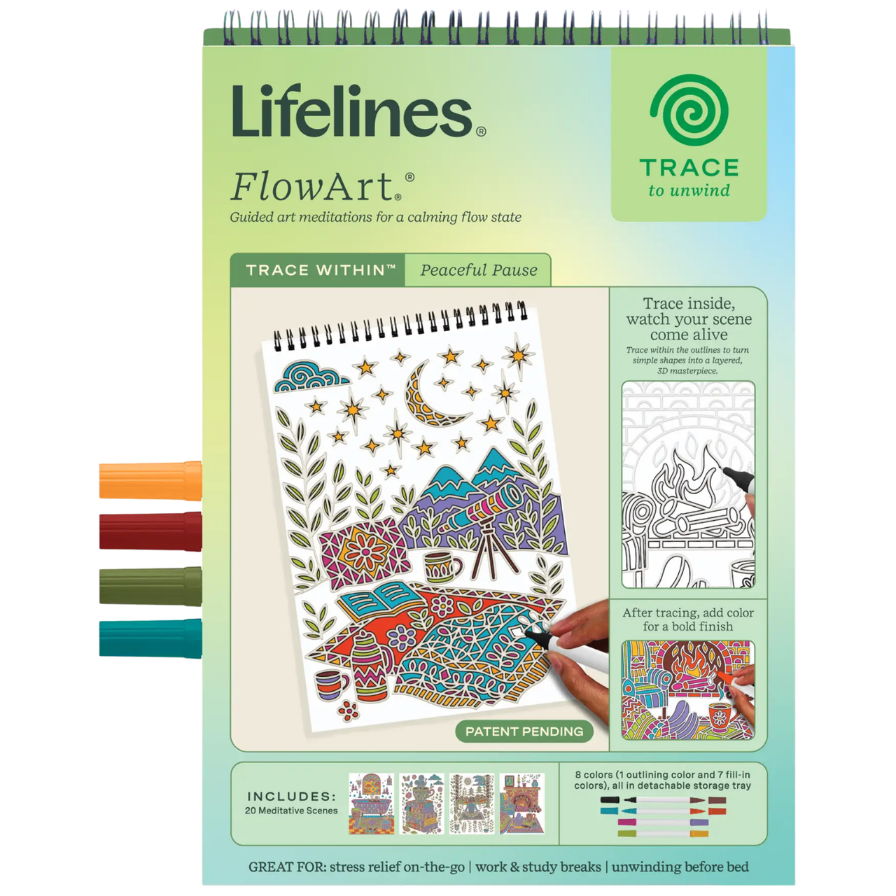 Lifelines FlowArt: Trace Within - Peaceful Pause、Lifelines、kayou